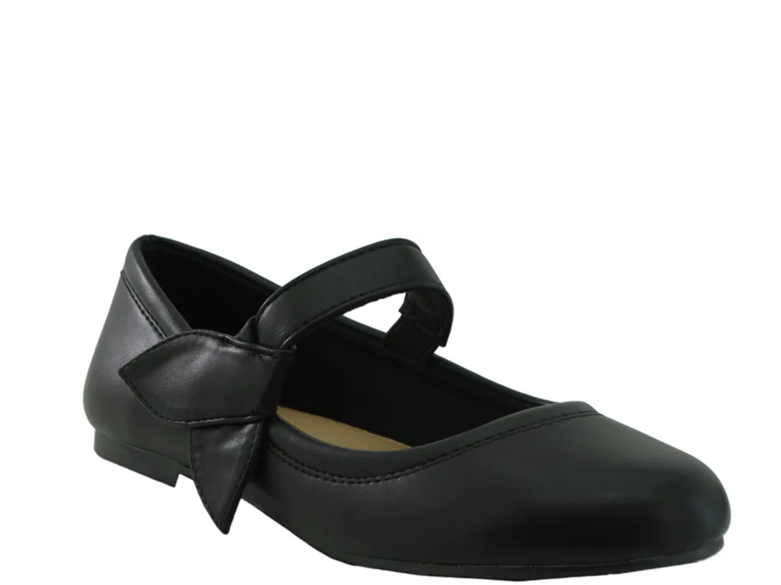 31704101, Katie - Girls' School Shoes - Black (11-4)