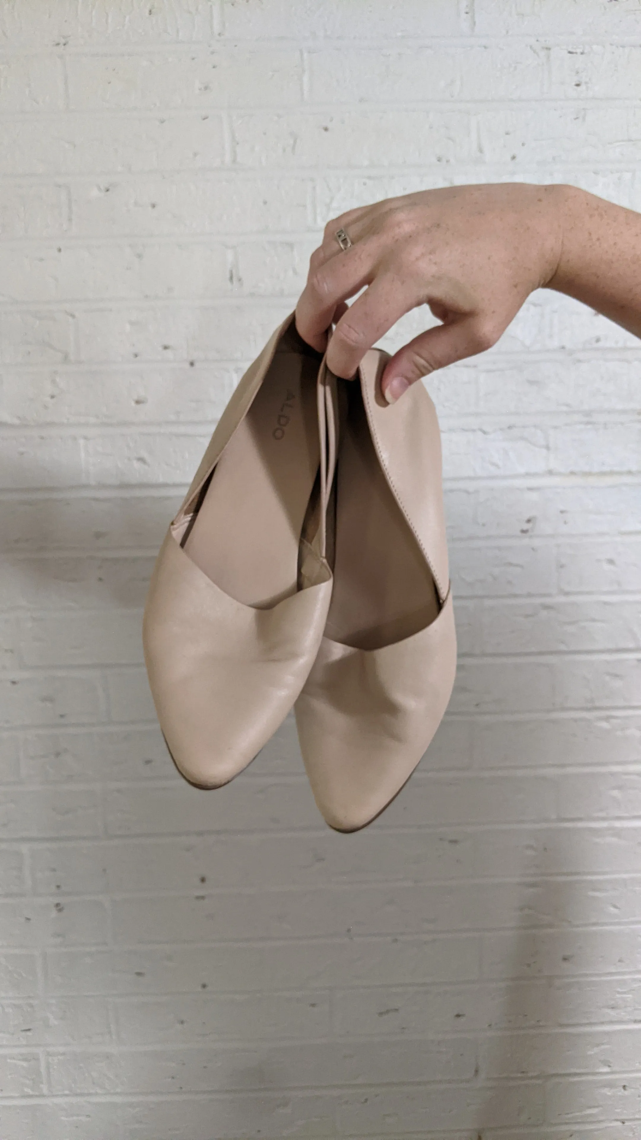 9 - Taupe Aldo Flats
