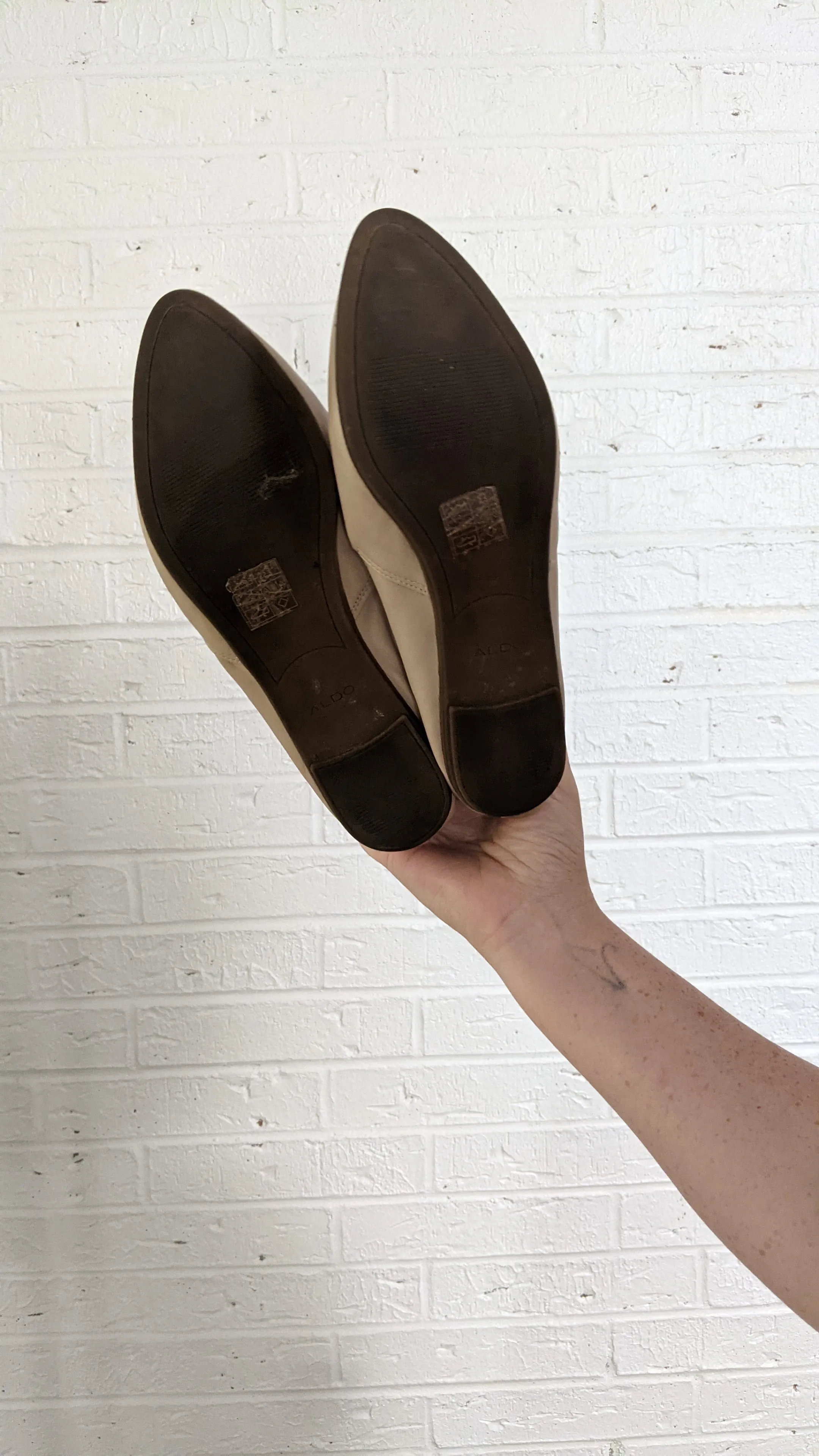 9 - Taupe Aldo Flats