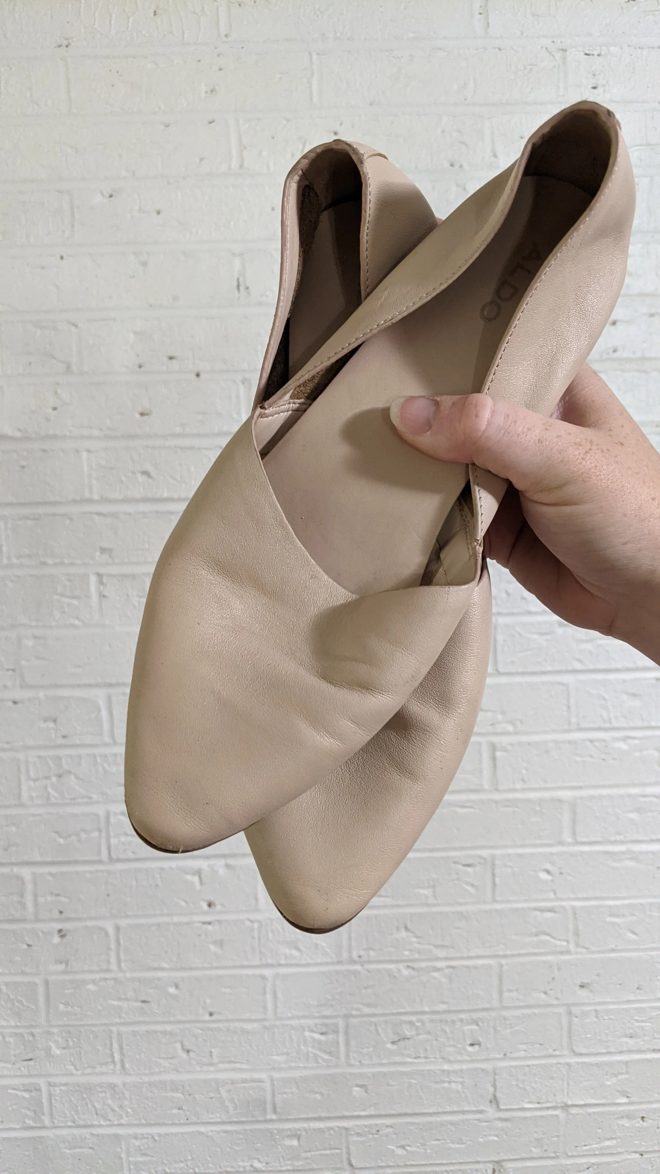 9 - Taupe Aldo Flats