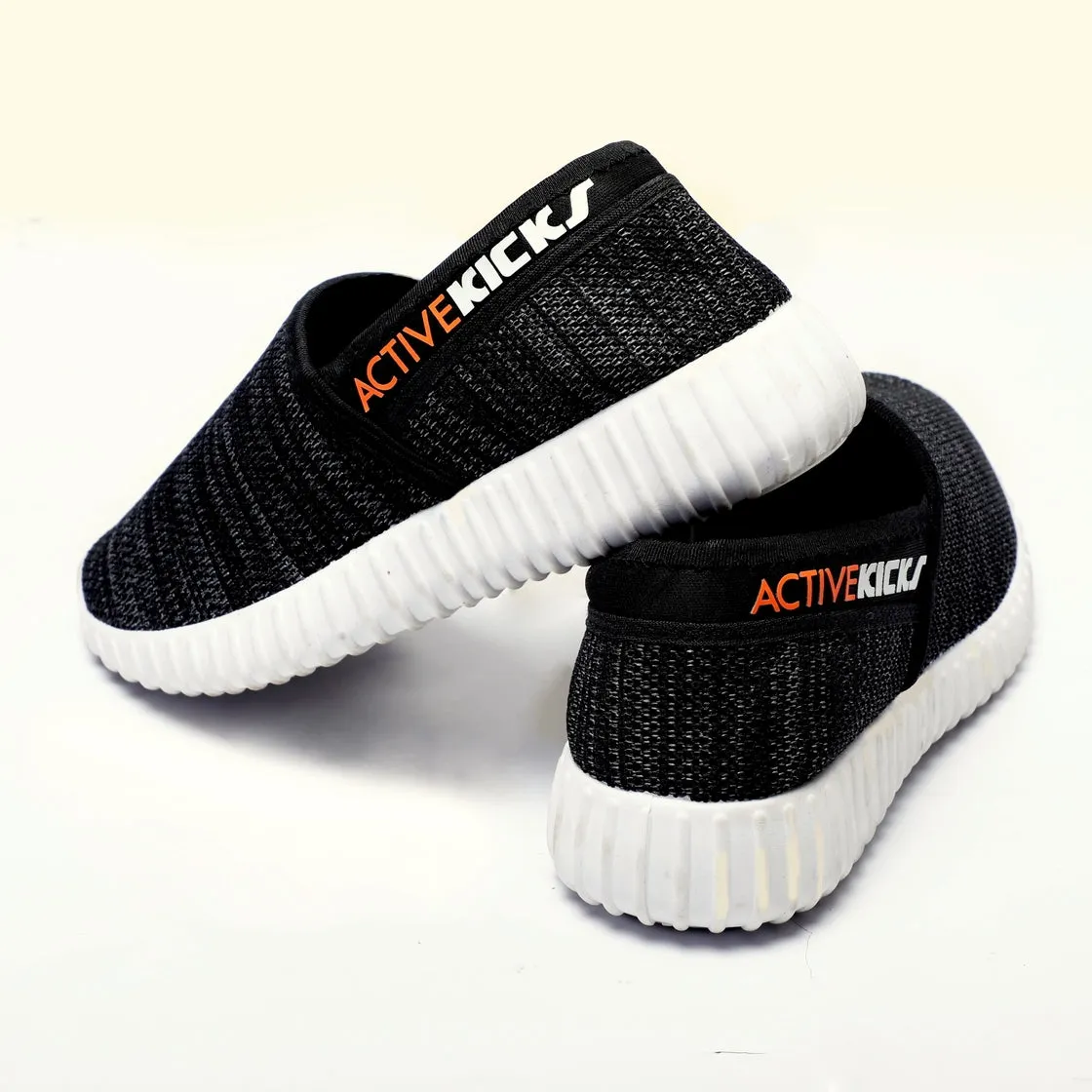 ACTIVEKICKS® Walking Sneakers - Bombay Black