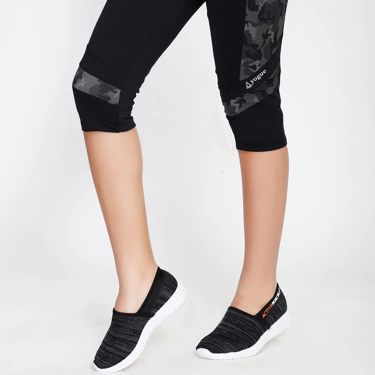 ACTIVEKICKS® Walking Sneakers - Bombay Black