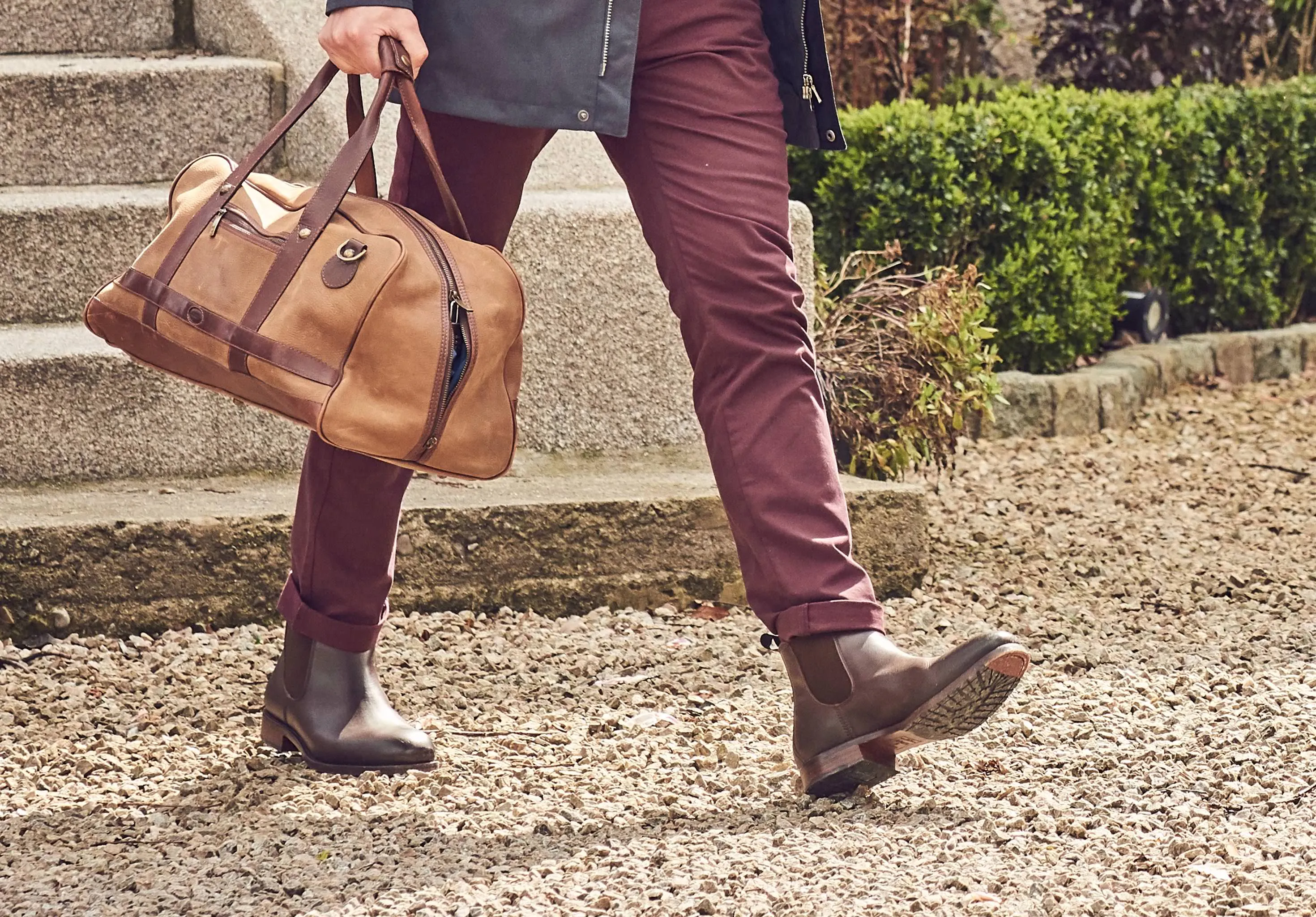 Antrim Mens Ankle Boot - Mahogany