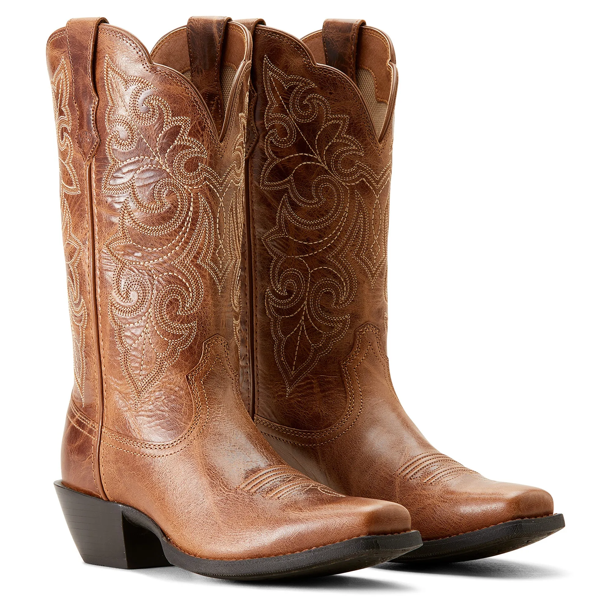 Ariat Round Up Ready Russet Square Toe Western Boot