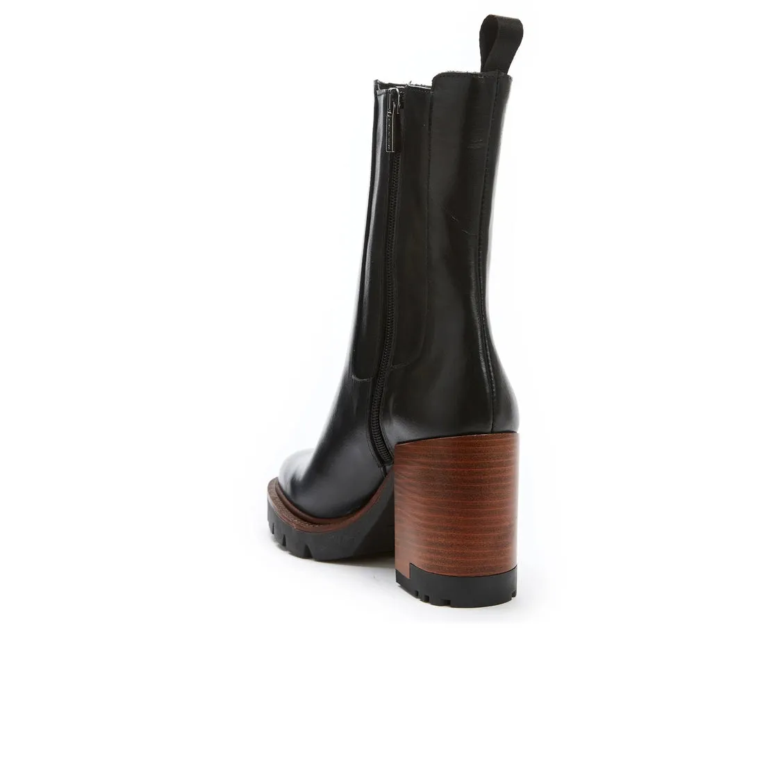 Black Leather Chelsea Boots | Made in Italy