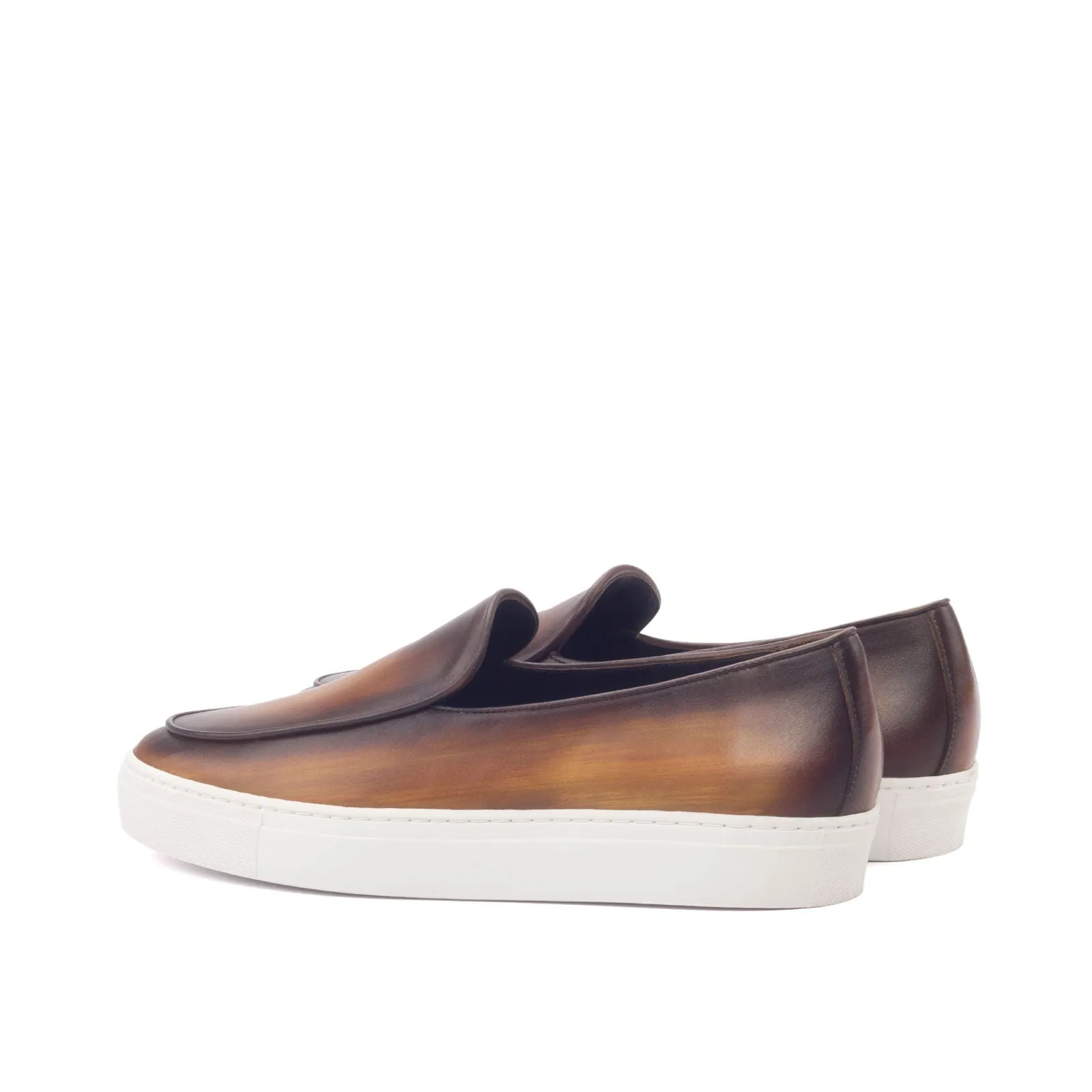 Cognac Regular Patina Belgian Sneakers