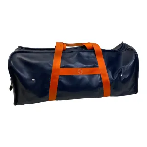 Corro Equestrian Boot Bag in Navy/Orange