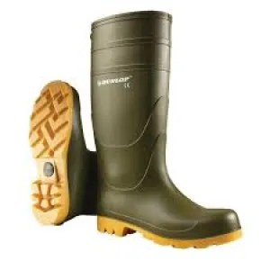 Dunlop Adult Wellies - Green (CS)