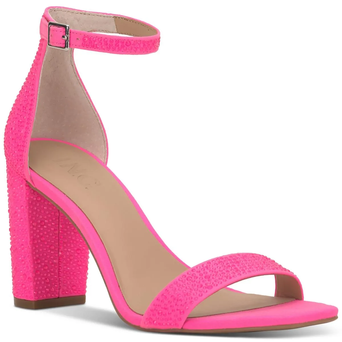 INC Womens Lexini 2 Rhinestone Heel Sandals