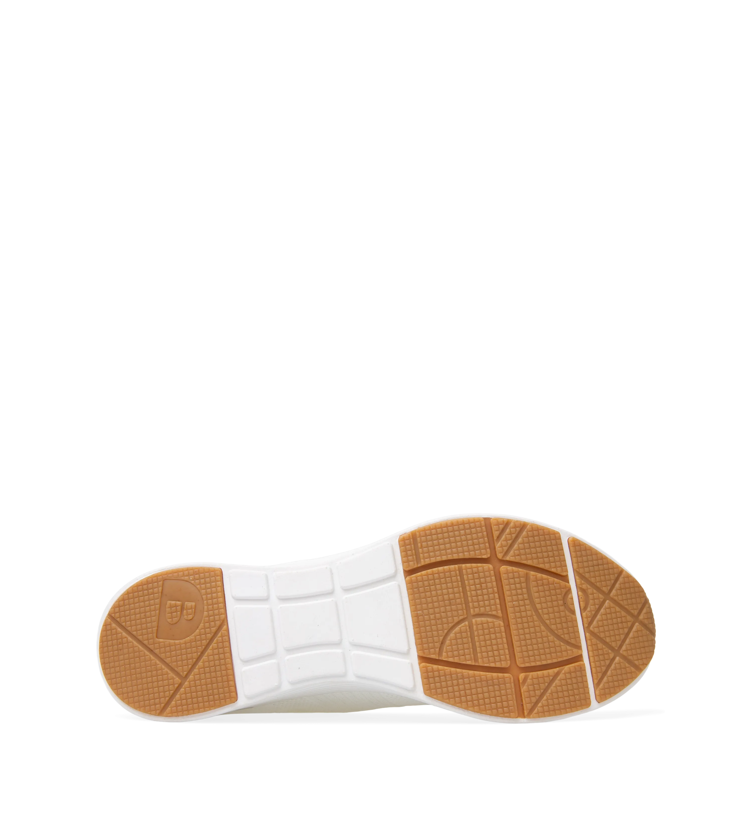 Jinzo White Knit Sneakers