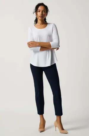 Joseph Ribkoff Classic Cropped Pant in Midnight 181089