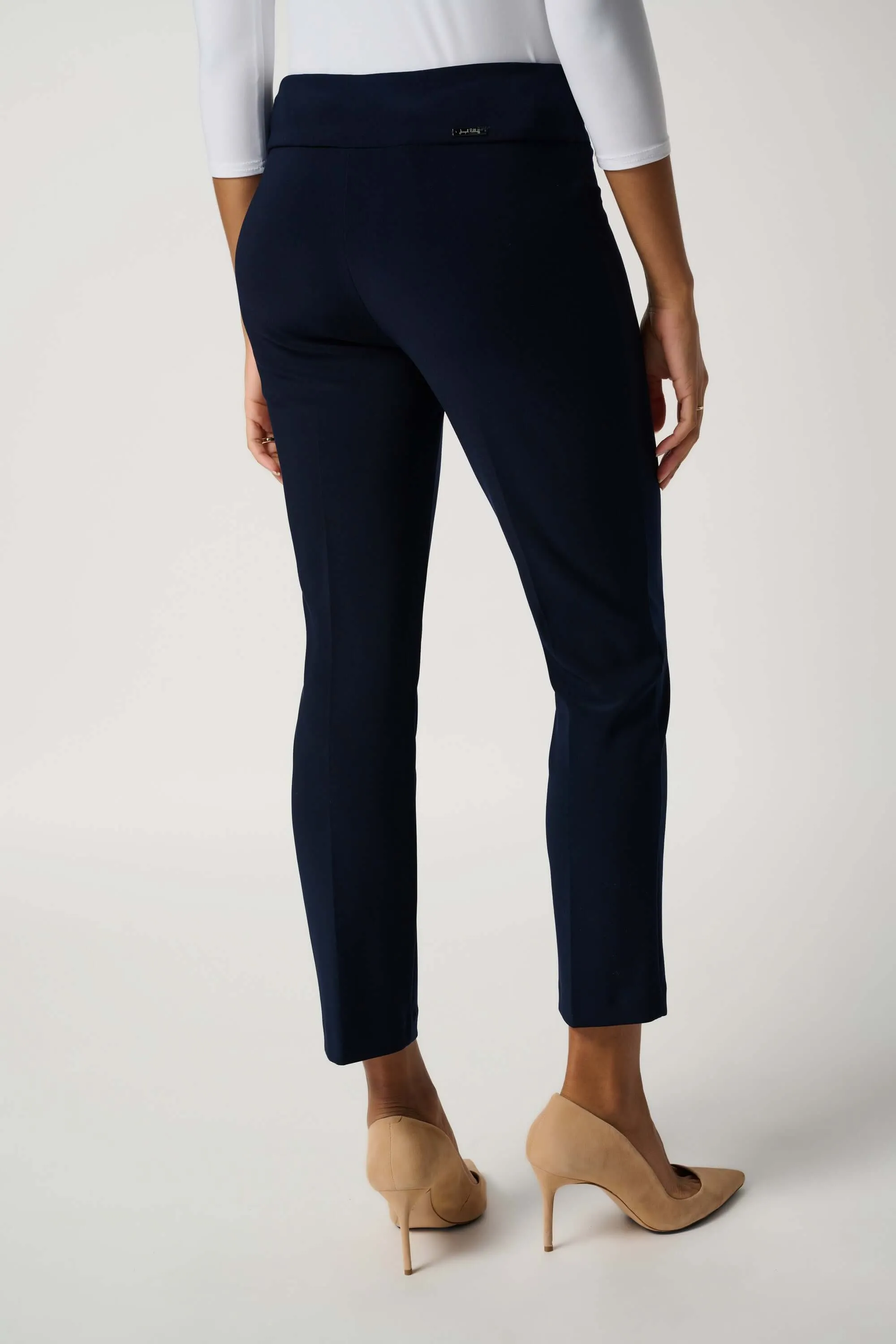 Joseph Ribkoff Classic Cropped Pant in Midnight 181089