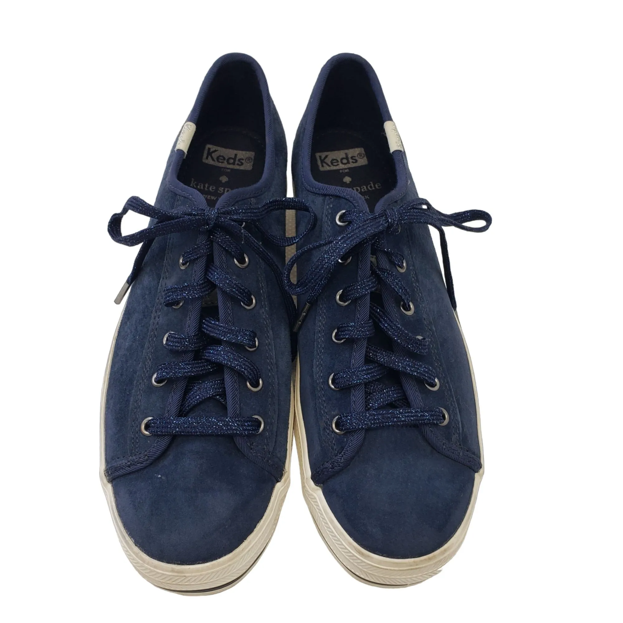 Keds x Kate Spade Suede Leather Triple Kick Sneakers Size 6.5