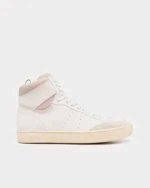 Knight 005 White / Grey High Top Sneakers