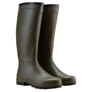 Le Chameau Country Cross Neoprene Lined Mens Boot - Chameau Green