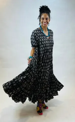 Leslie Painted Maxi Dress