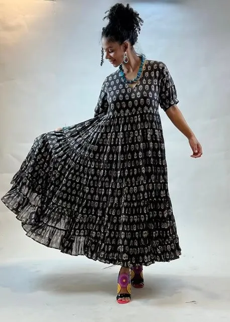 Leslie Painted Maxi Dress
