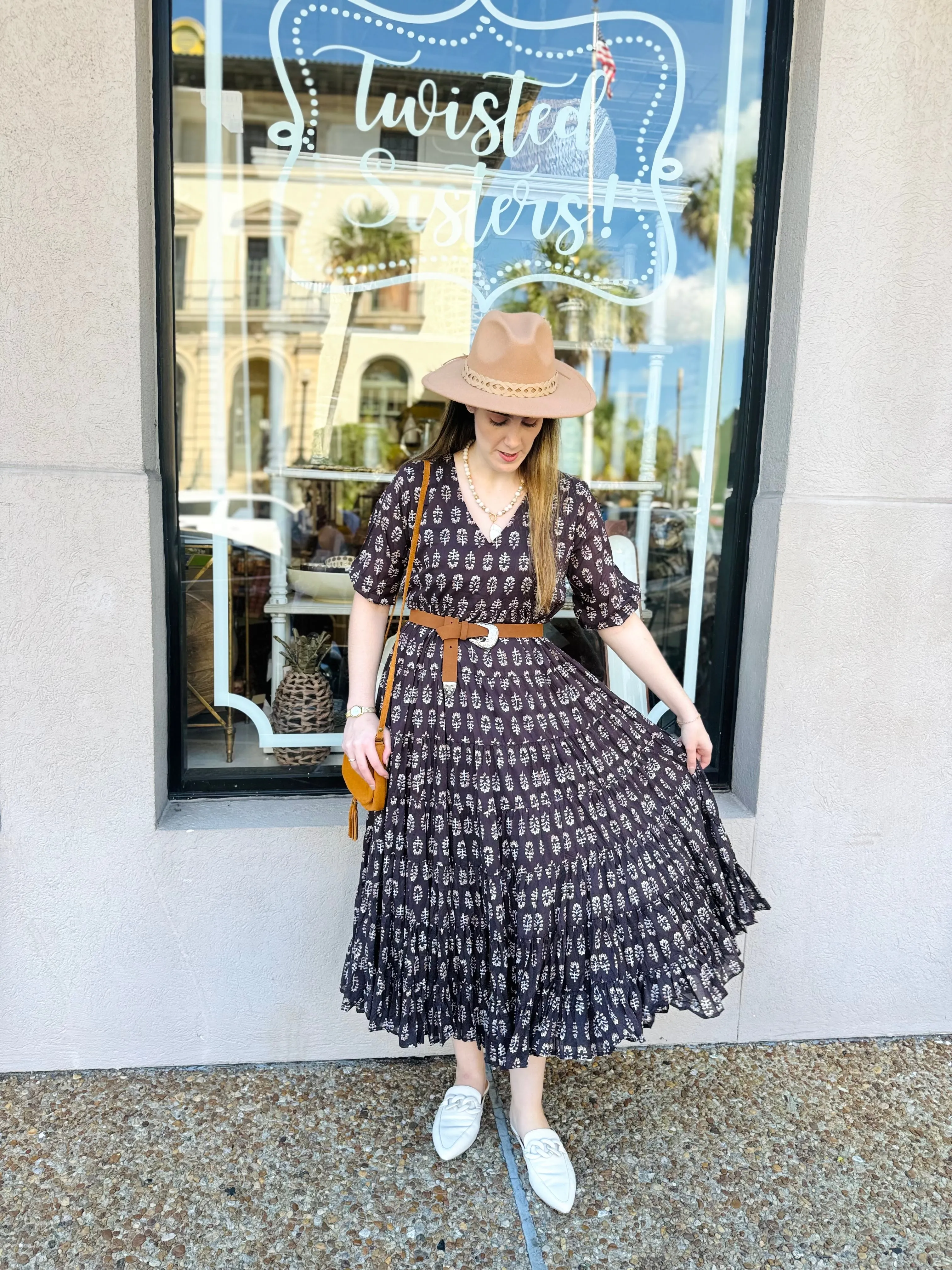 Leslie Painted Maxi Dress