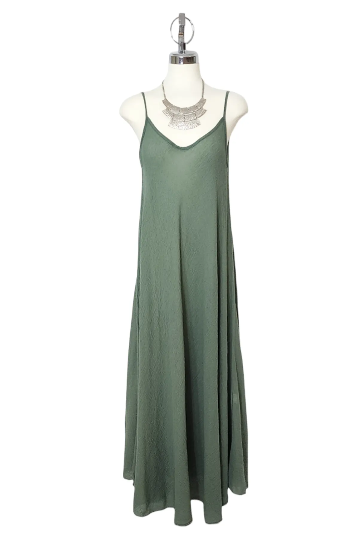 Linen Slip Dress