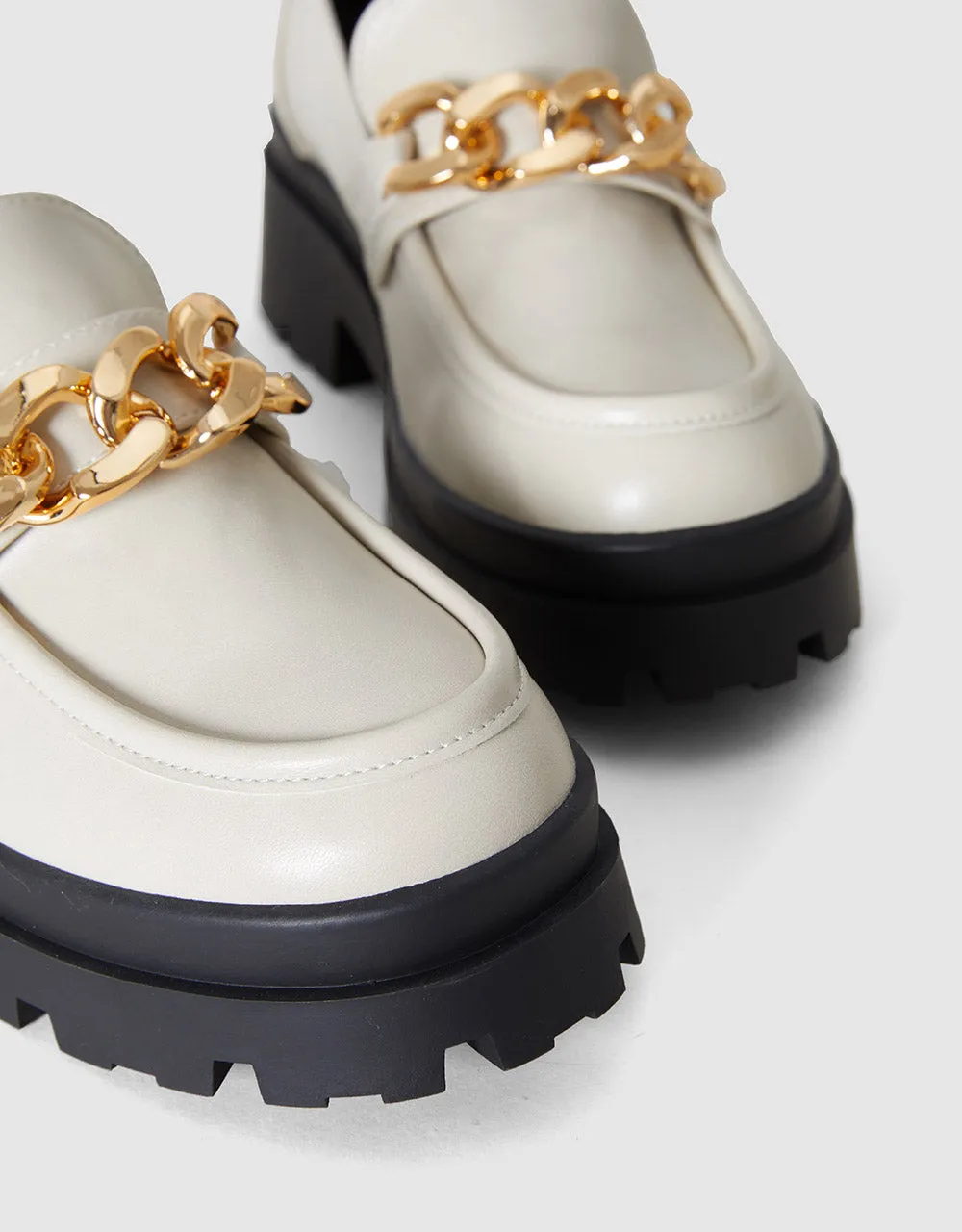 Lug Sole Loafers