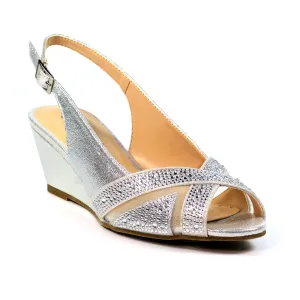 Lunar Emmerline Occasion Wear Shoe SILVER FLR060BL