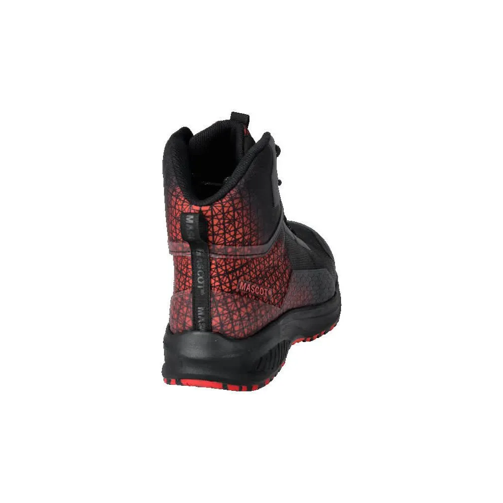 Mascot Lightweight Midsole Protection S3S Esd Composite Toe Cap Safety Boots F1503-909, Footwear Accelerate