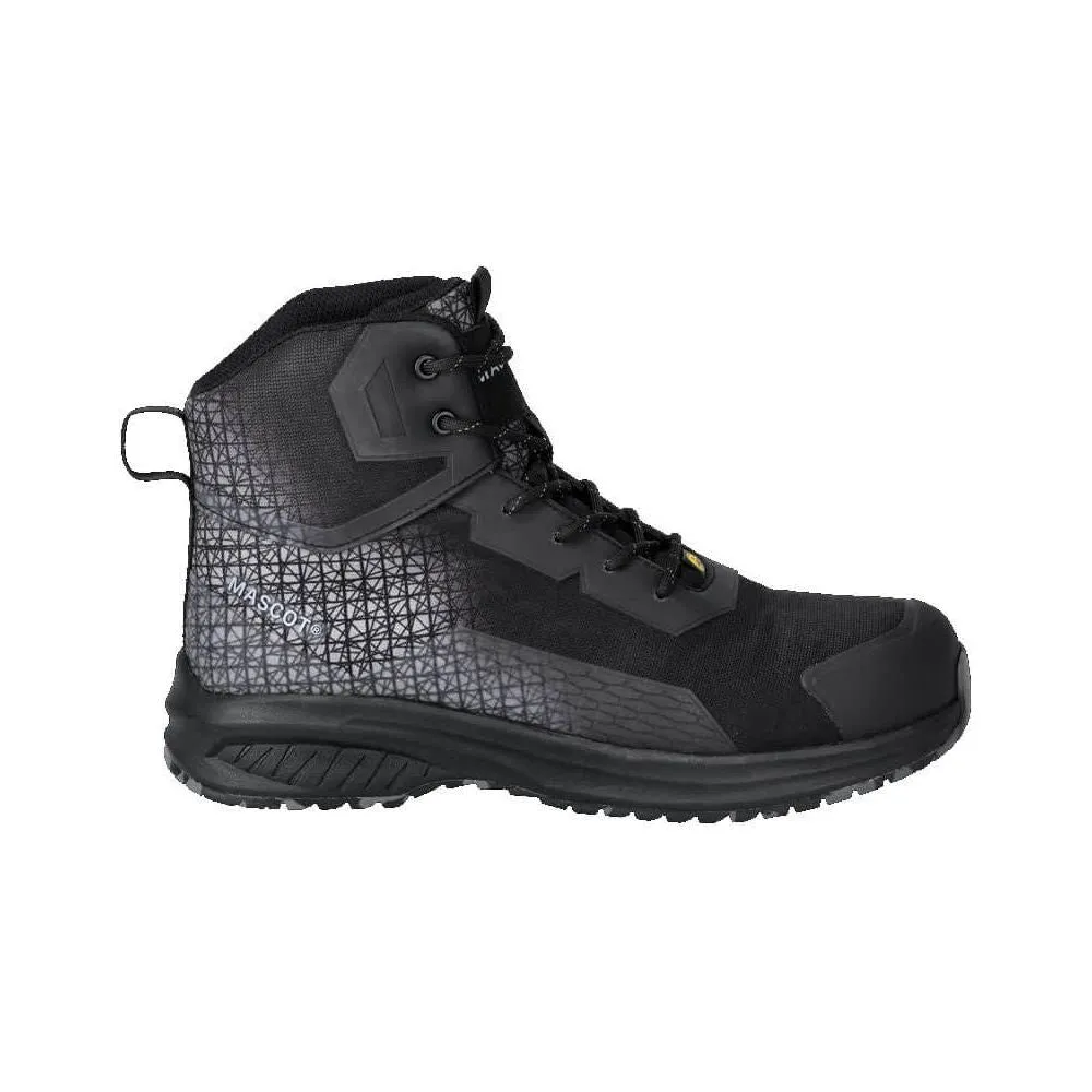 Mascot Lightweight Midsole Protection S3S Esd Composite Toe Cap Safety Boots F1503-909, Footwear Accelerate