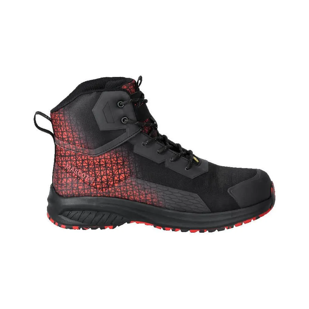 Mascot Lightweight Midsole Protection S3S Esd Composite Toe Cap Safety Boots F1503-909, Footwear Accelerate