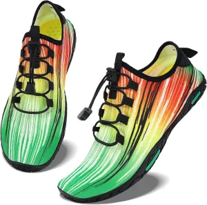 Men Women Water Sports Shoes Slip-on Quick Dry Aqua Swim Shoes for Pool Beach Surf Walking Water Park