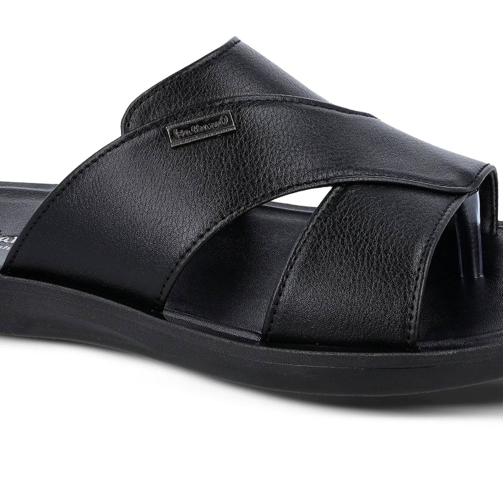 Men's Office Wear Sandals - WE1325 Black