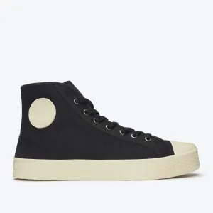 Military High Top - Black / White