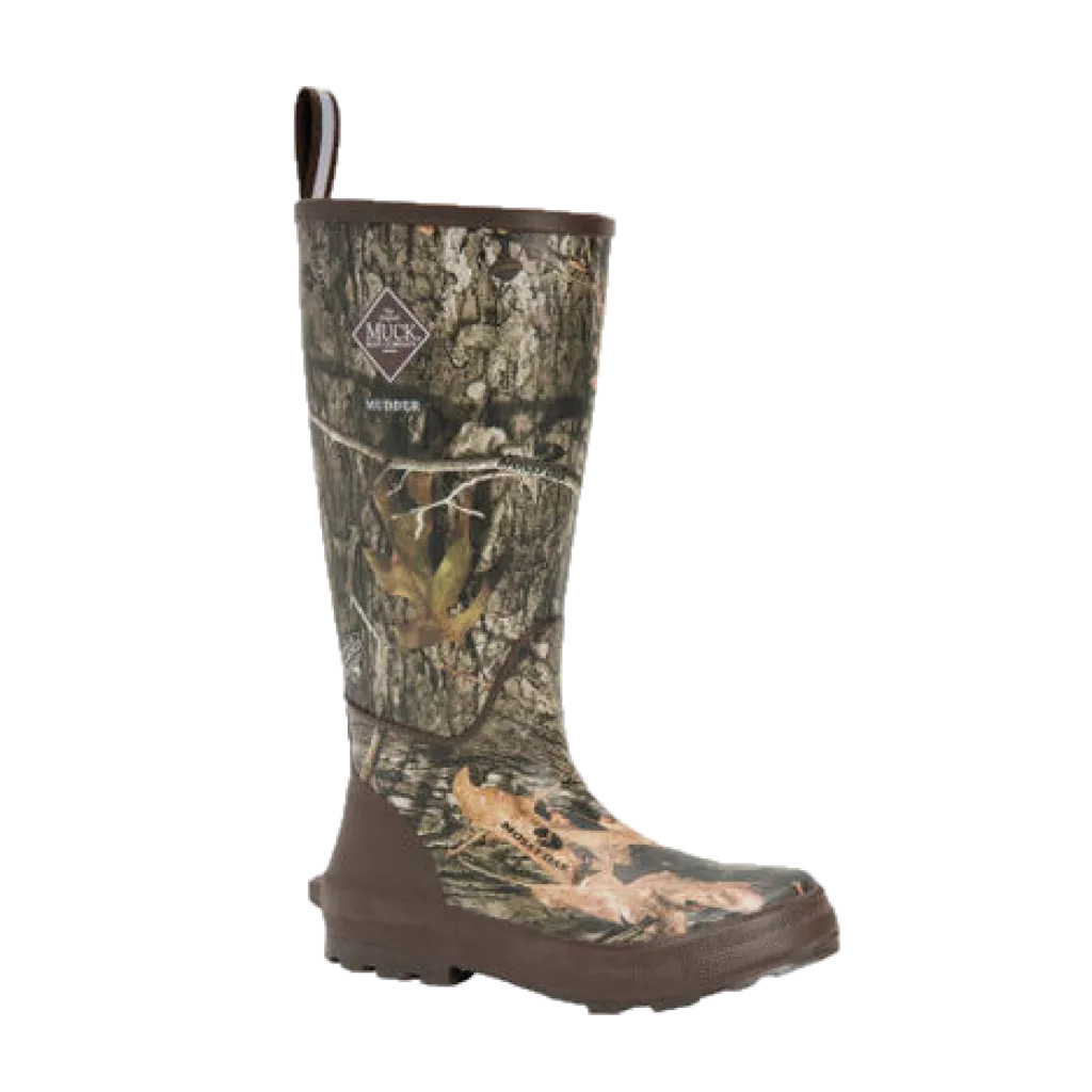 Muck Men's Mudder Tall Mossy Oak DNA Rubber Boots MUD-MDNA-CAM