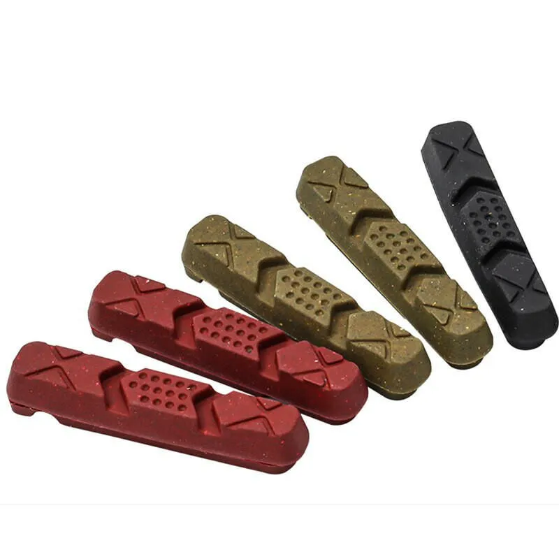 MUQZI Bike Brake Pads For Carbon Wheel Alloy Wheel Brake Shoes MTB Road Folding Bicycle Caliper Brake Block