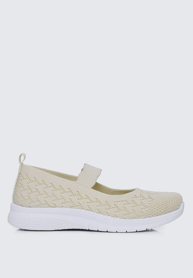 My Steps Comfy Sneakers In Beige