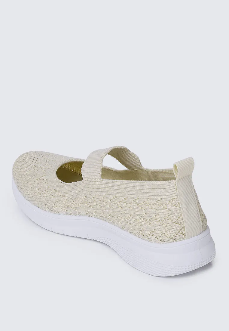My Steps Comfy Sneakers In Beige