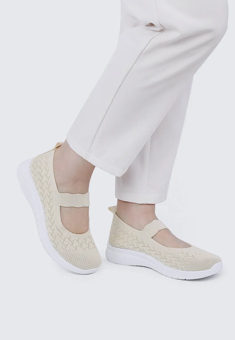 My Steps Comfy Sneakers In Beige