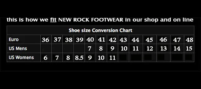 New Rock - ReCoil 4 Buckle Spring Platform Boot