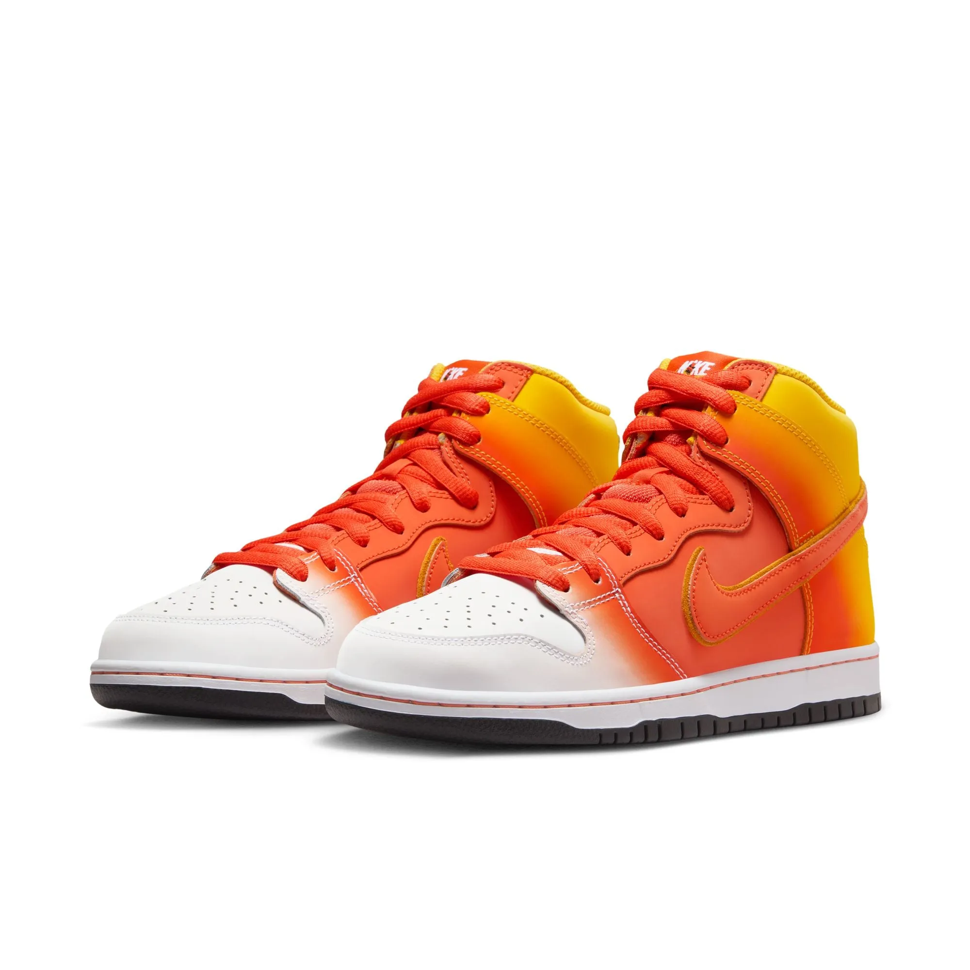 Nike SB Dunk High Pro - Amarillo/Orange-White-Black