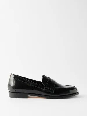Oscar 25 patent-leather loafers