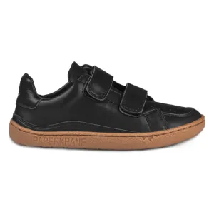 PaperKrane Barefoot Comfort Shoes - Velcro Kids Licorice