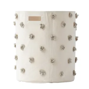 Pehr Grey Pom Pom Hamper