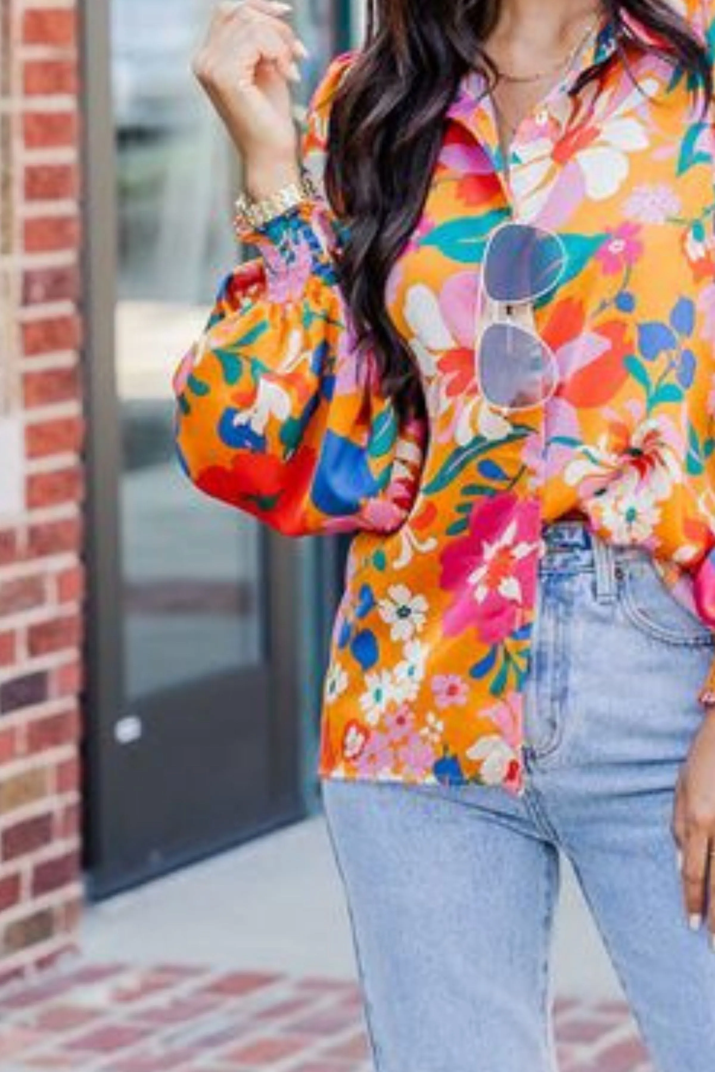 PINK LILY COTTON SHIRT