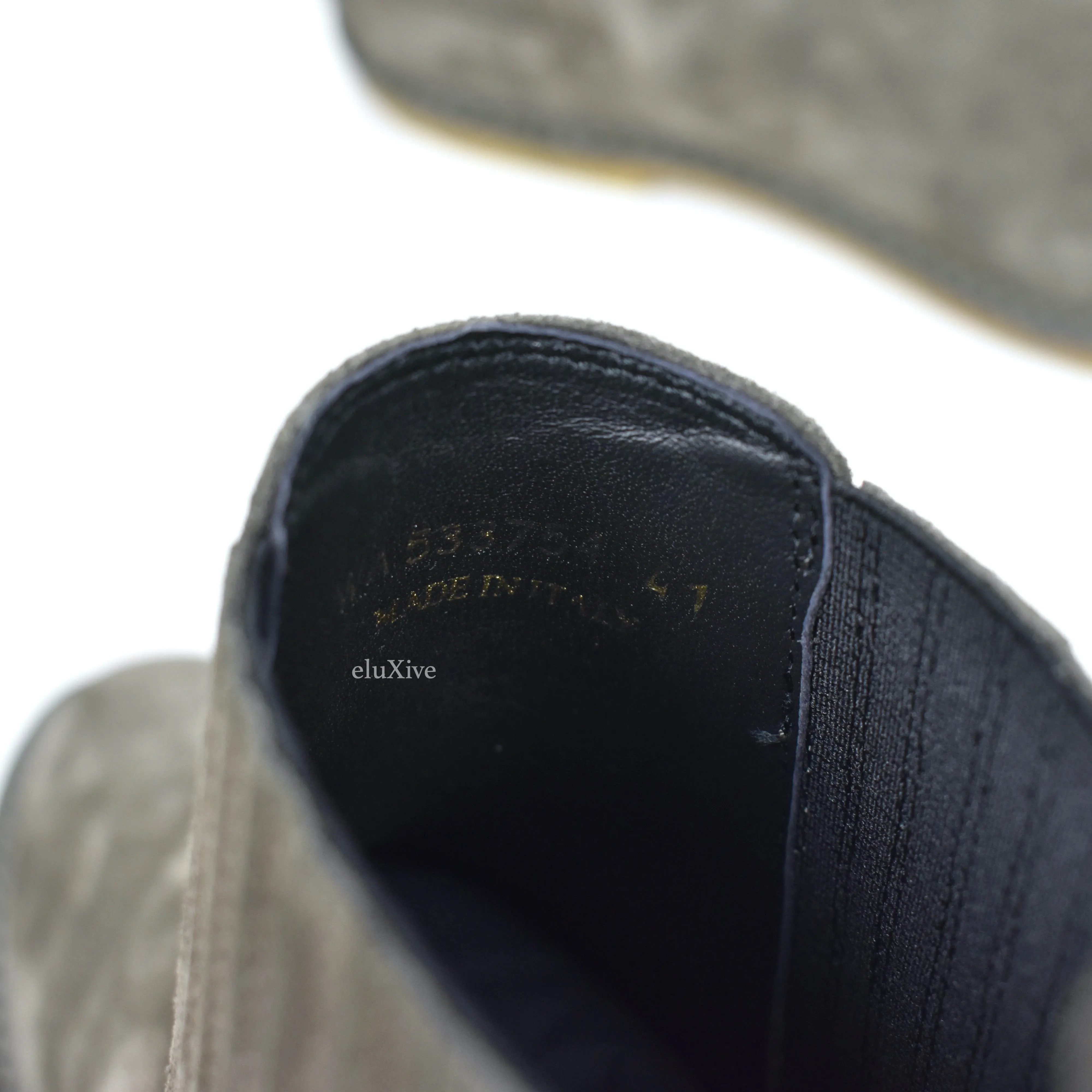Saint Laurent - Bronze Suede Nino Chelsea Boots