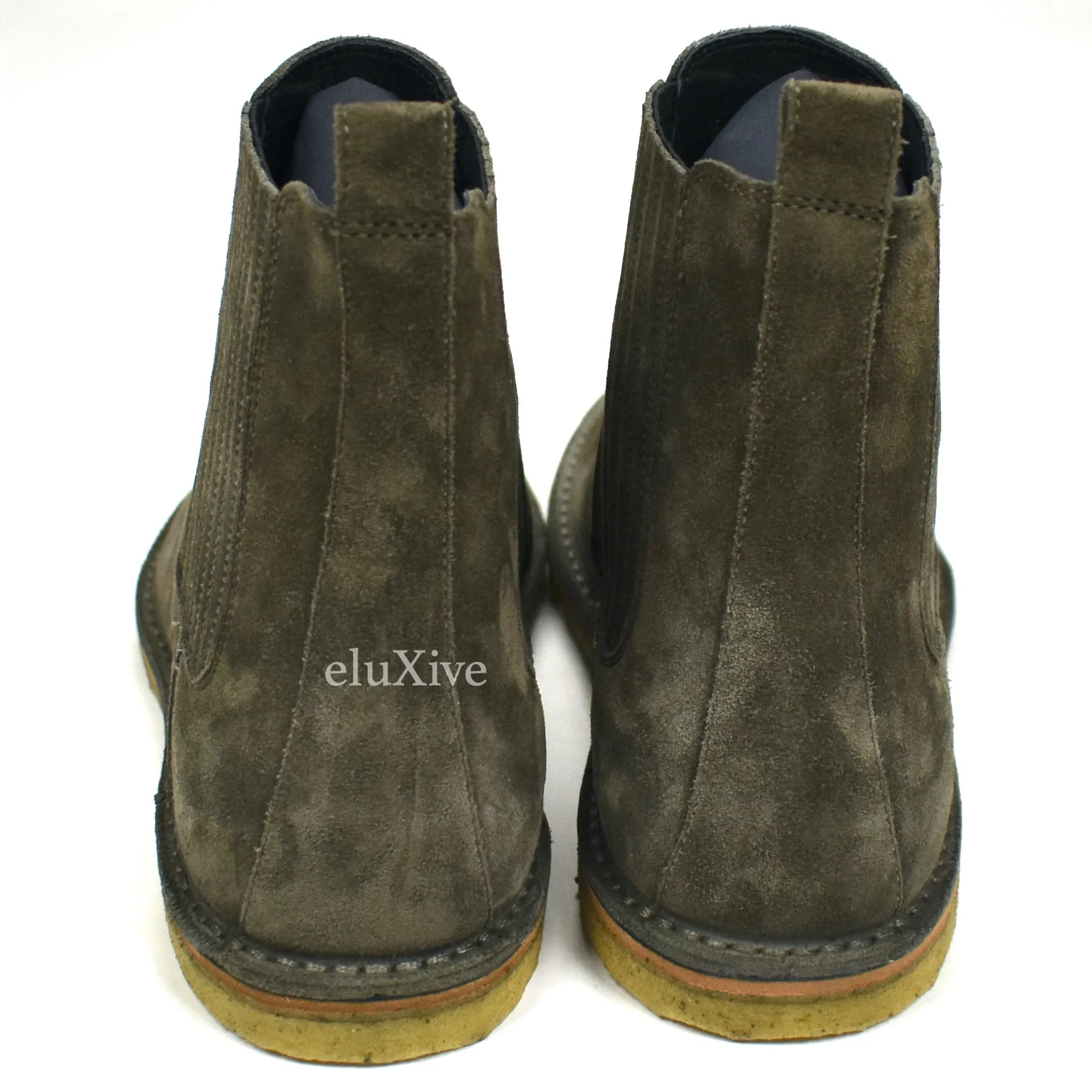 Saint Laurent - Bronze Suede Nino Chelsea Boots