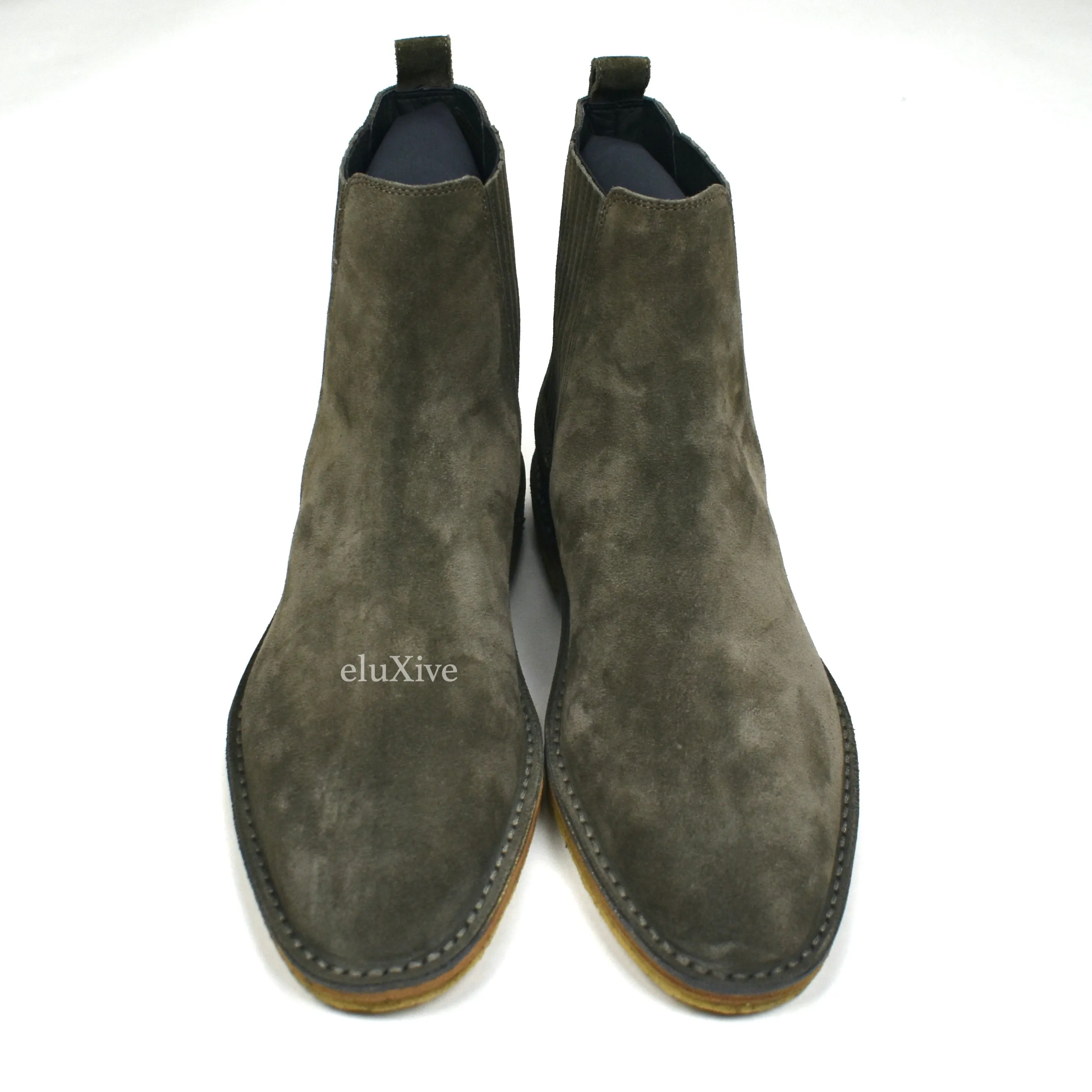Saint Laurent - Bronze Suede Nino Chelsea Boots