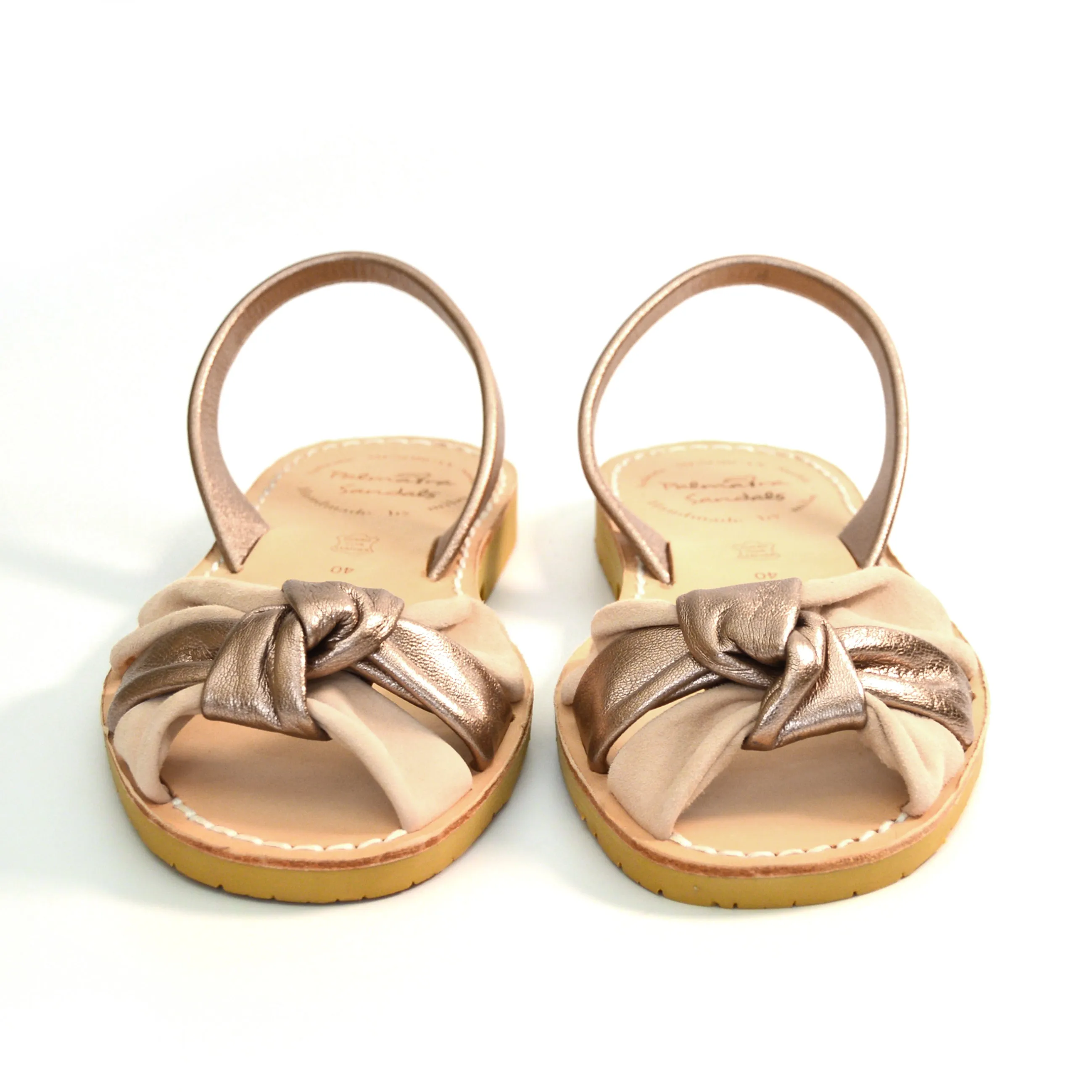 Sample Harmony Peeptoe Knot Flats