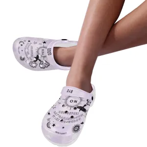 Scared & Alone Spirit Board Queen's Clogs