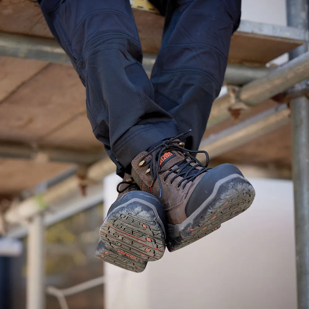 Scruffs Solleret Safety Boots Brown
