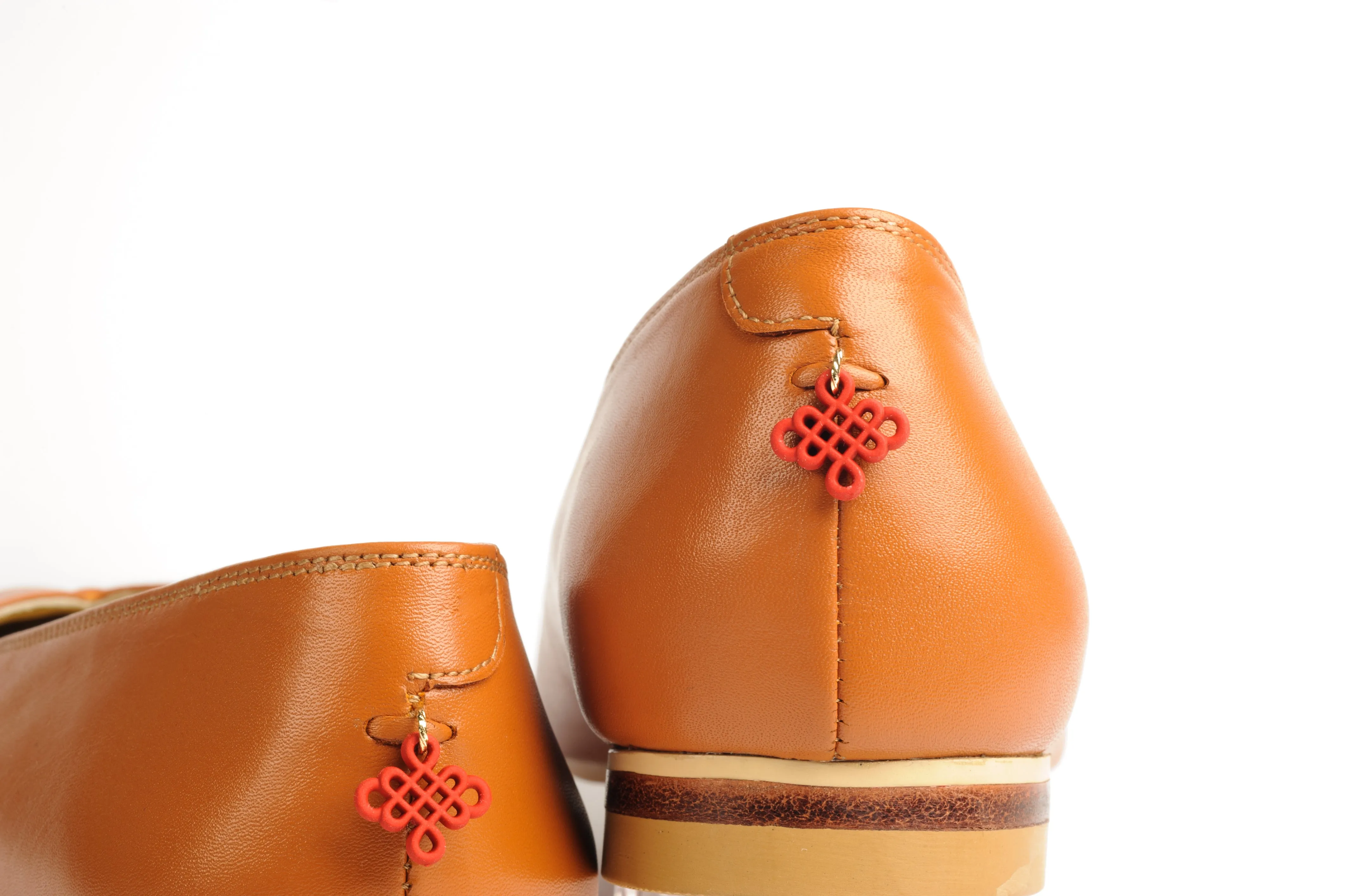 Shoeful CNY Flats - Knot of Longevity (Red)