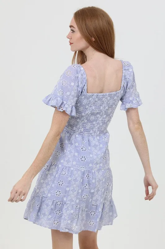 Simply Sweet Tiered Short Sleeve Dress